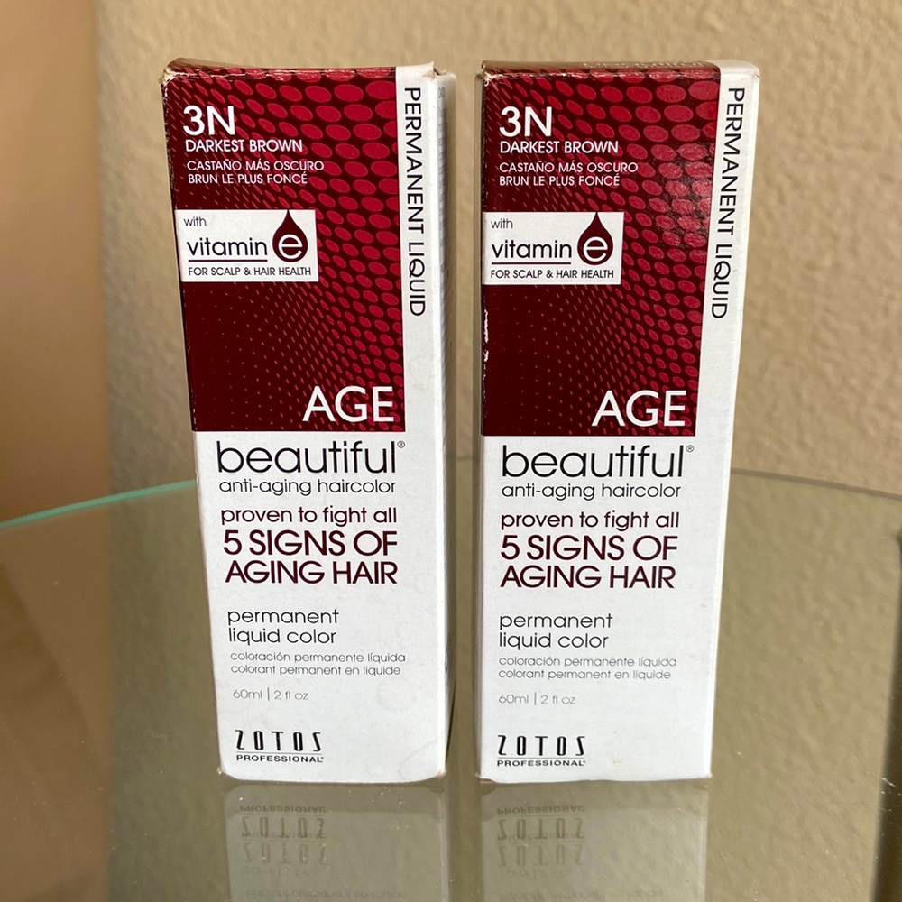 AGE beautiful anti-aging hair color 3N Darkest Brown